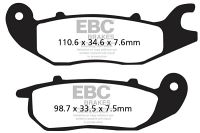 EBC Disc pad *FRONT* FA375