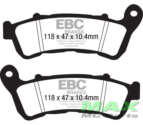 EBC Disc pad *FRONT* FA388