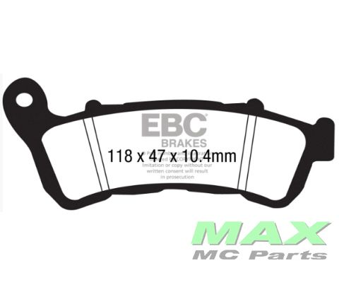 EBC Disc Pad*REAR* SINTER FA388/2HH