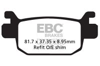 EBC Disc pad set FA415
