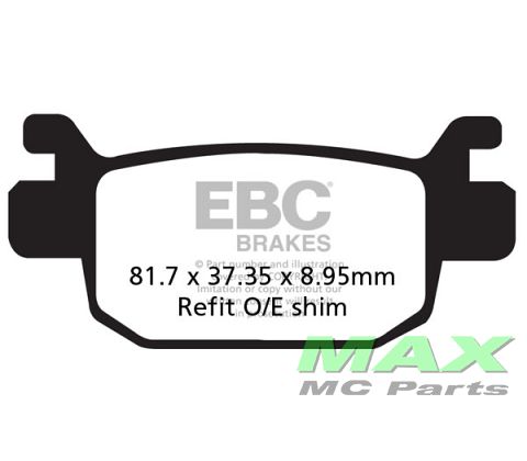 EBC Double- H Sintered Sportbike pad set