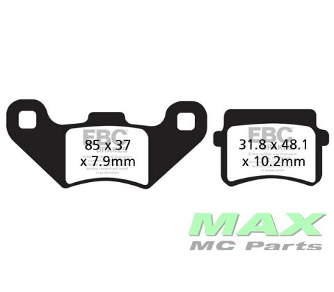 EBC Disc pad set FA416R