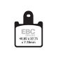 EBC Sintered 4 pads *FRONT* FA417/4HH