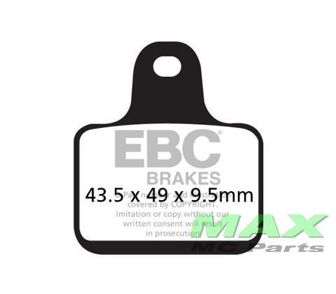 EBC Double- H Sintered Sportbike pad set