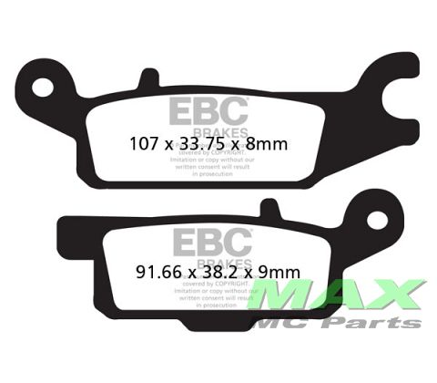 EBC Disc pad set FA445TT