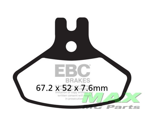 EBC Disc pad set FA468R