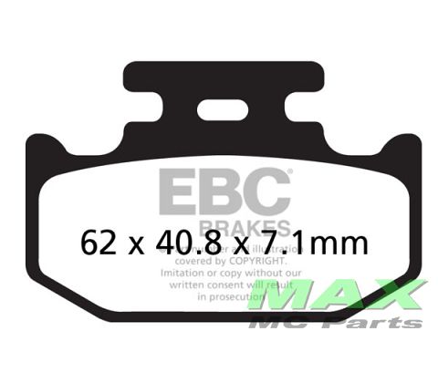 EBC Disc pad set FA497TT