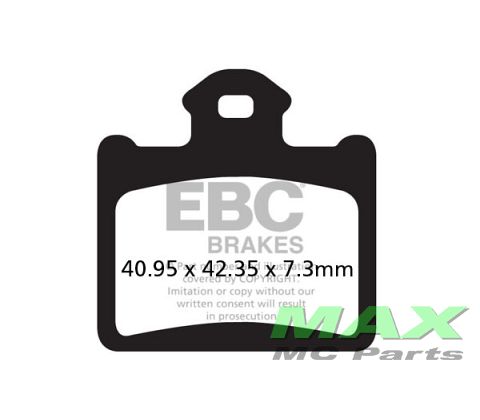 EBC Disc pad set FA602R