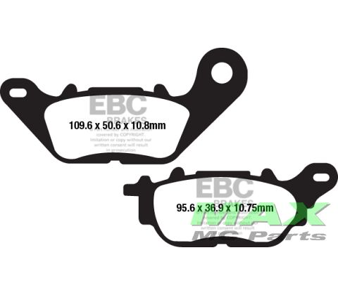 EBC Disc pad set YAM YZF-R3
