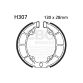 EBC Brake shoe set H307 ATV REAR