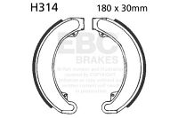 EBC Brake shoe set FRONT H314 CB350T