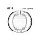 EBC grooved brake shoe set H319G