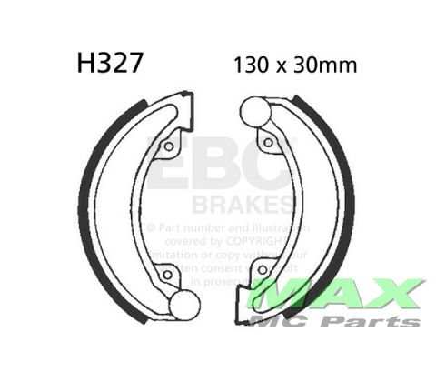 EBC Brake shoe set H327
