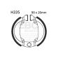 EBC Brake shoe set H335