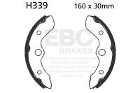 EBC grooved brake shoe set H339G