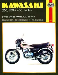 Haynes bog KAWASAKI S1-250 S2-350 S3-400