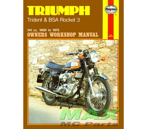 Haynes bog TRIUMPH TRIDENT BSA ROCKET3