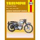 Haynes bog TRIUMPH 500 650 PRE-UNIT TWIN