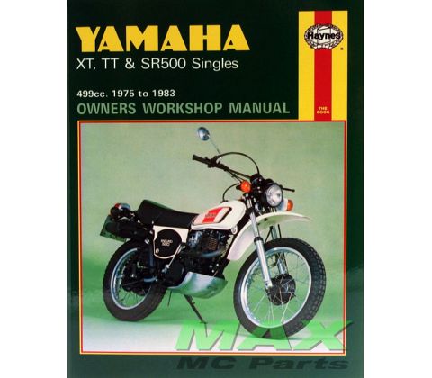 Haynes bog YAMAHA XT500 SR500 75-83