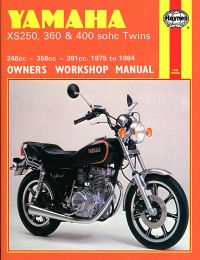 Haynes bog YAMAHA XS250 XS360 XS400 SOHC