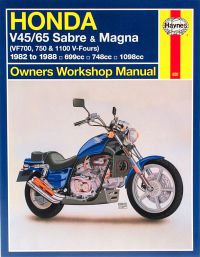 Haynes bog HONDA VF700 VF750 VF1100
