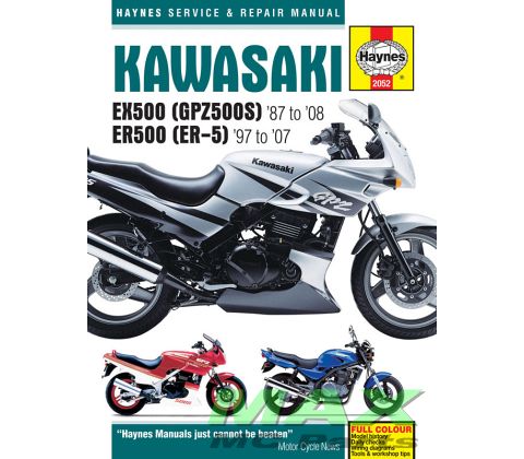 Haynes bog KAWASAKI GPZ500S ER-5 97-07