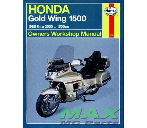 Haynes bog HONDA GL1500 GOLDWING 88-00