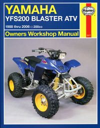 Haynes bog YAMAHA YFS200 YFB250 BLASTER