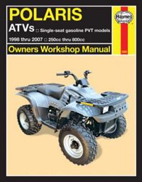 Haynes bog POLARIS ATV 250-800 PVT 98-07