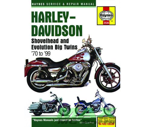 Haynes bog HD SHOVELHEAD & EVOLUTION