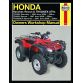 Haynes bog HONDA TRX250 TRX350 TRX250EX