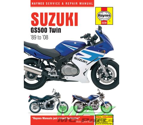 Haynes bog SUZUKI GS500E/F 89-08
