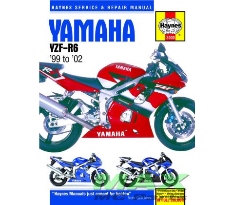 Haynes bog YAMAHA YZF-R6  99-02