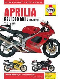 Haynes bog APRILIA RSV1000 MILLE 98-03