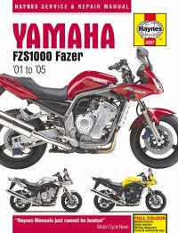 Haynes bog YAMAHA FZS1000 FAZER 01-05
