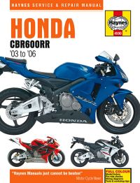 Haynes bog HONDA CBR600RR 03-06
