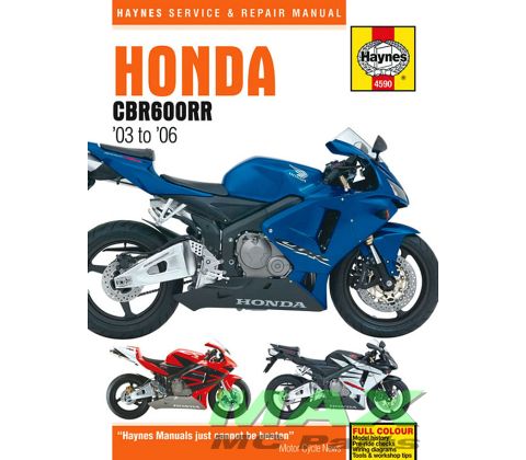 Haynes bog HONDA CBR600RR 03-06