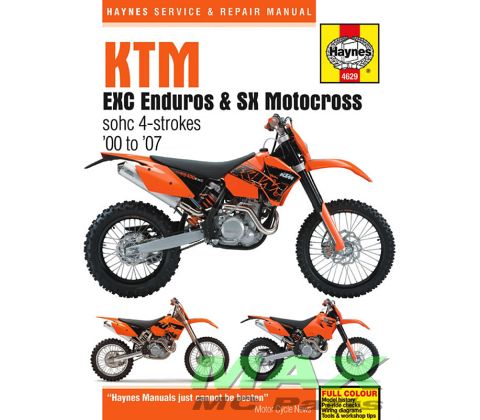 Haynes bog KTM EXC ENDURO SX MOTOCROSS
