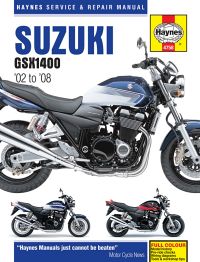 Haynes bog SUZUKI GSX1400  02-08
