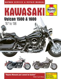 Haynes bog KAWASAKI VN1500 VN1600 87-08