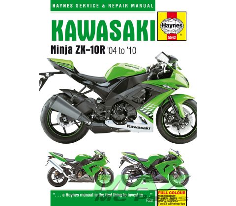 Haynes bog KAWASAKI NINJA ZX10R 01-10