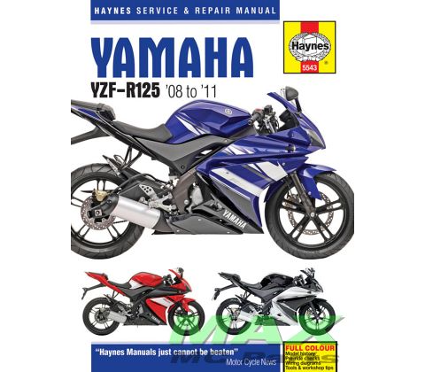 Haynes bog YAMAHA YZF-R125 08-11