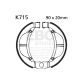 EBC Brake shoe set K715 KX60 KLX110 RM60