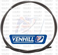 YDERKABEL M/TEFLON SORT 200CM 7MM - 2MM