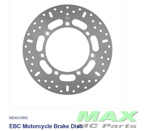 EBC Pro DISC FRONT RH MD1010RS
