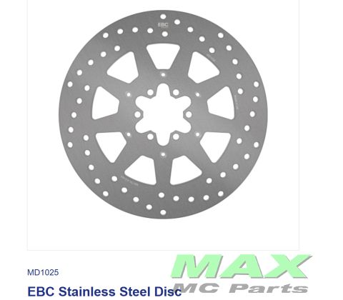 EBC HPSR DISC*REAR* MD1025 NTV650