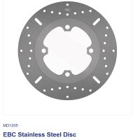 EBC Disc *REAR* MD1205 CBR1000RR SP