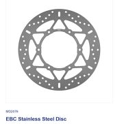 EBC HPSR DISC*FRONT*MD2076 LH/RH