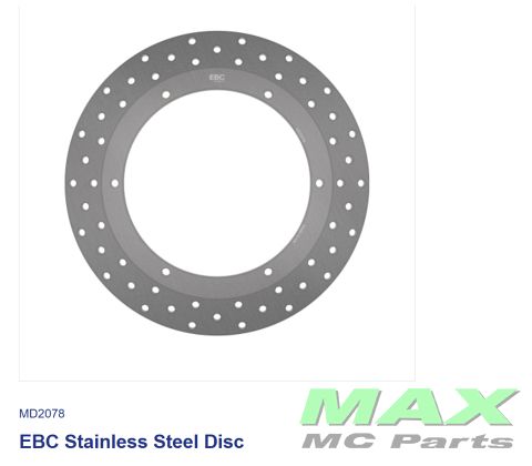 EBC HPSR SOLID *REAR* MD2078