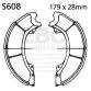 EBC Brake shoe set S6608